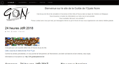 Desktop Screenshot of guildeopalenoire.be